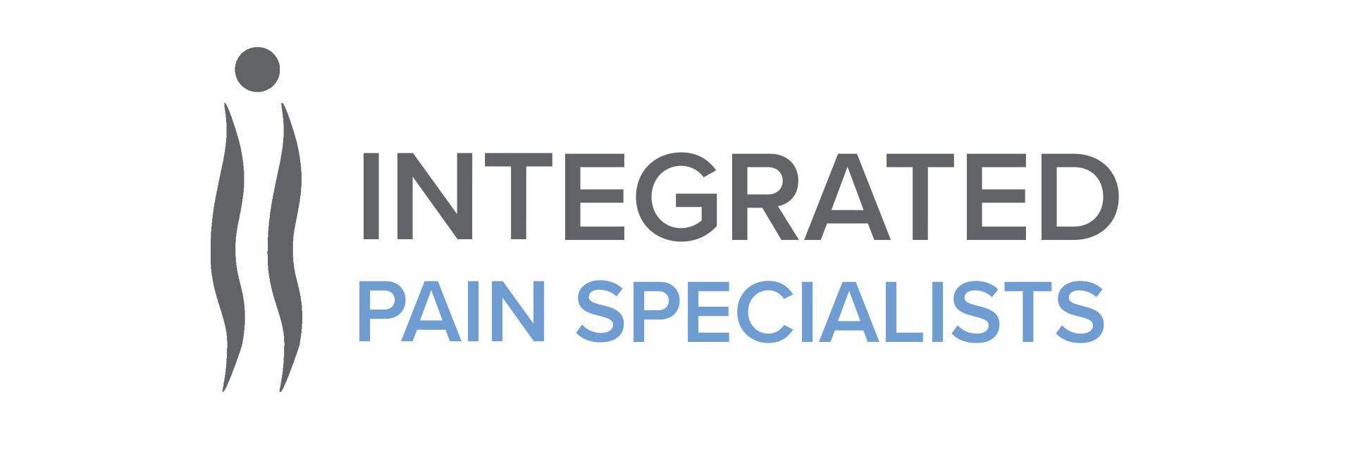 Integrated Pain Specialists Logo Blue and Black